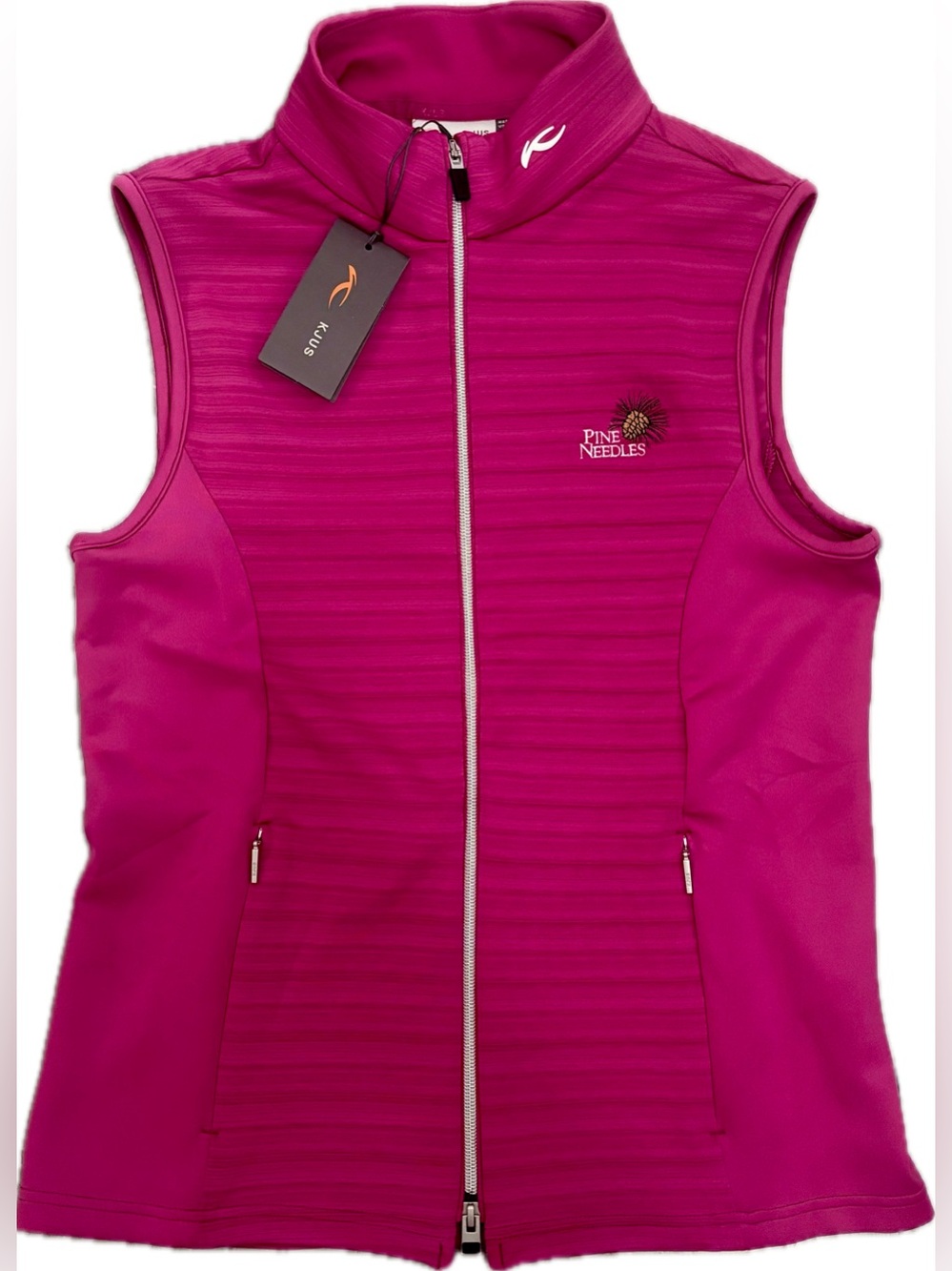 ⛳️ Kjus Women’s Gianna Lightweight Golf Vest - Size L - Dark Pink ⛳️